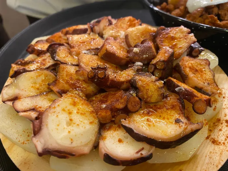 Pulpo a feira